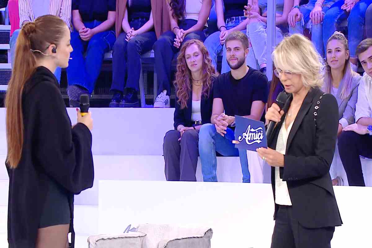 Annalisa e Maria De Filippi ad Amici