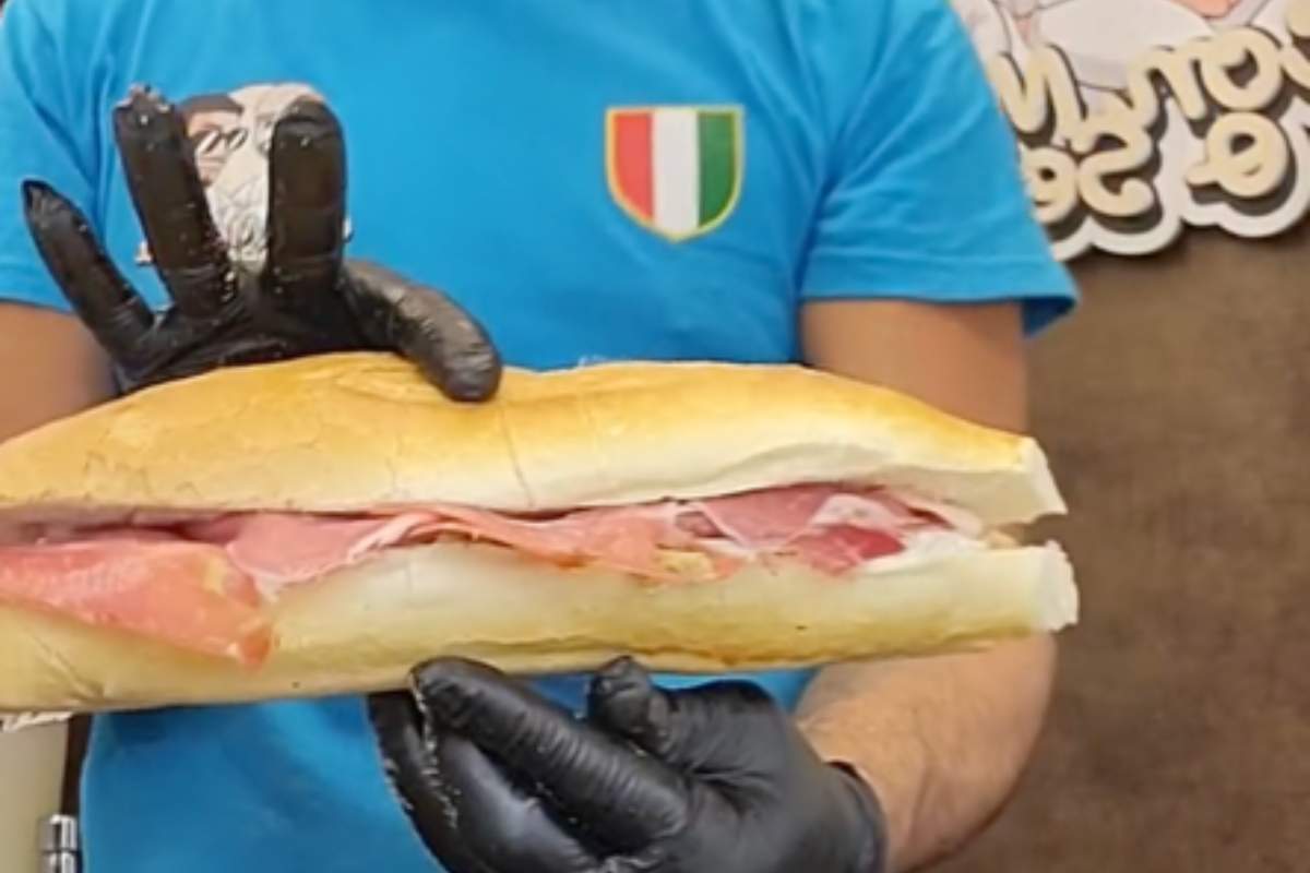 panino con mollica o senza