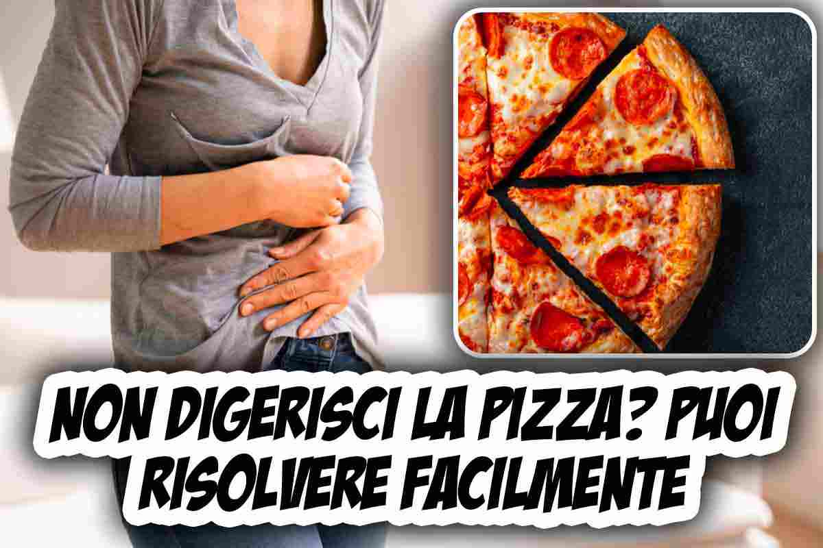 pizza pesante soluzione